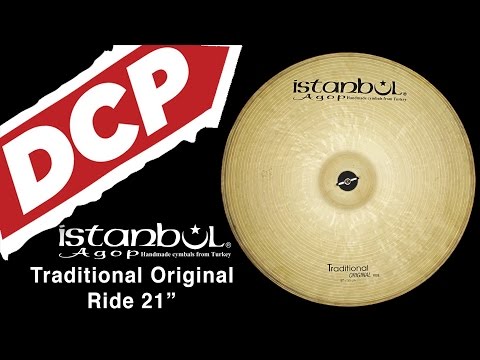 Istanbul Agop Traditional Original Ride Cymbal 21" 2085 grams