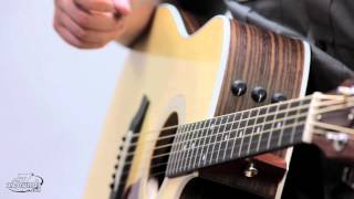 Video thumbnail for Taylor 210CE Cutaway Acoustic-Electric Guitar by zZounds