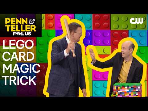 Magier Jandro verblüfft Penn & Teller mit einem Lego-Zaubertrick | Penn & Teller: Fool Us | The CW
