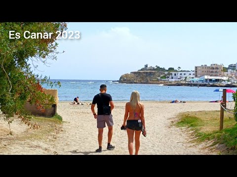 Es Canar Ibiza 2023: What's the Latest update in Es Canar| Day and night footage| Es Cana Beach