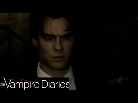 TVD 2x7 - Damon locks Katherine inside the Tomb & Elena gets Kidnapped