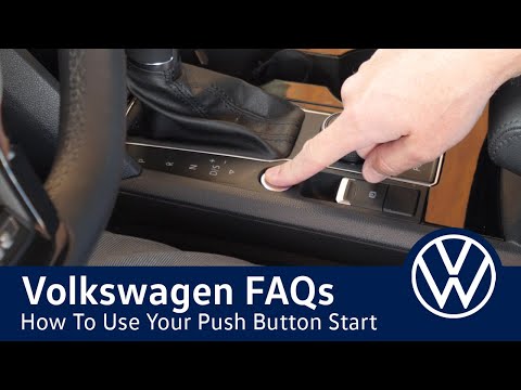 VW FAQ - How To Use Your Push Button Starter