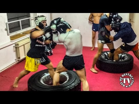 Infight Training - Short Range Boxing at Siamstore Hamburg