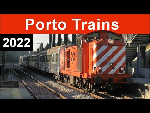 Trains around Porto - Comboios de Portugal & MEDWAY
