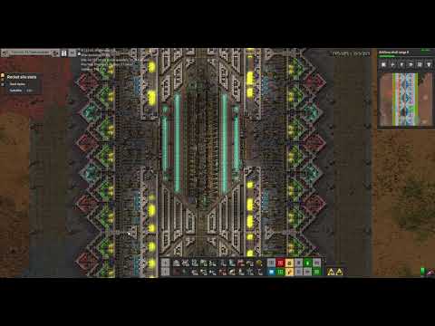 My not-so efficient Factorio Base (A tour using trains)