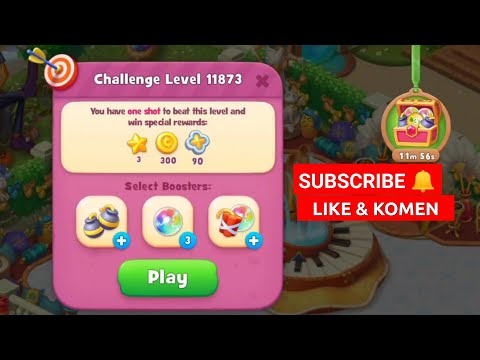 GARDENSCAPES CHALLENGE LEVEL 11873 | MARI MAIN BERSAMA