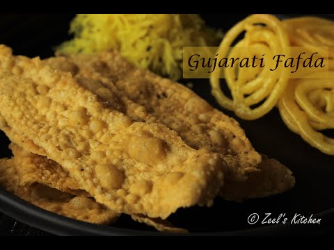 Gujarati Fafda Gathiya Recipe | How to make Fafda at home | Zeel's Kitchen