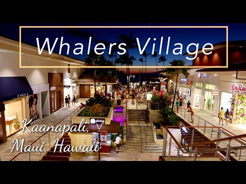 SHOPxEAT WALERS VILLAGE @ #Kaanapali (1080P60FPS)