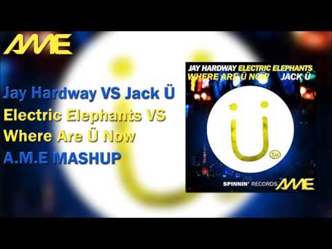Jay Hardway VS Jack U - Where Are Electric Elephants (A.M.E Mashup)