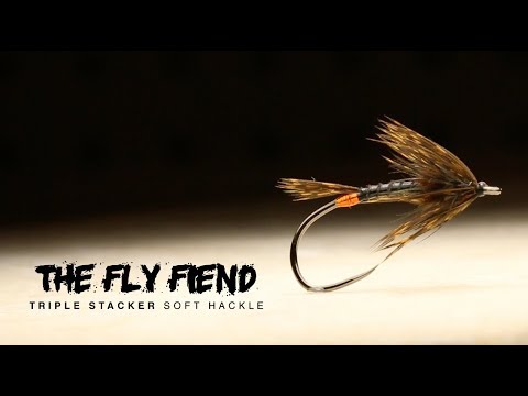 Triple Stacker Soft Hackle Fly Tying Tutorial | The Fly Fiend