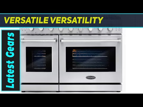 Best 48-Inch Range? COSMO COS-EPGR486G Double Gas Range