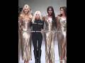 The Supermodels with Gianni and Donatella Versace #shorts #fashion #versace #90s #supermodels