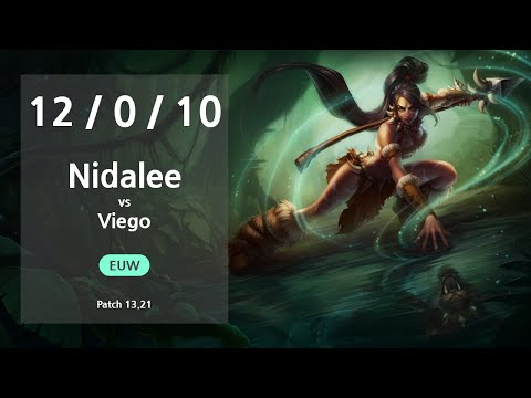 Nidalee Jungle vs Viego - EUW GrandMaster Patch 13.21