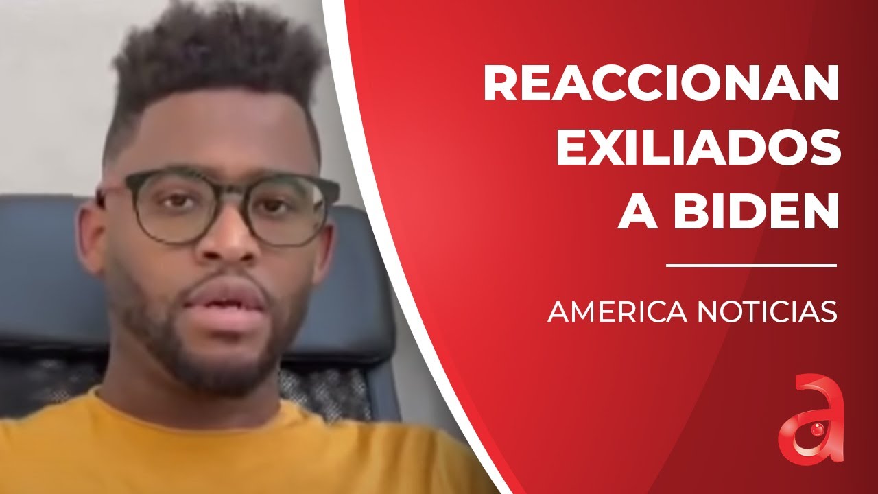 Exiliados cubanos reaccionan a las nuevas medidas de Biden  contra la dictadura cubana