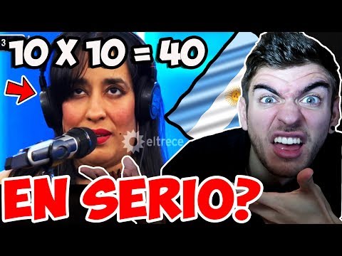 ESPAÑOL REACCIONA a GENTE BURRA en LA TELEVISIÓN ARGENTINA y NO LO PUEDE CREER..