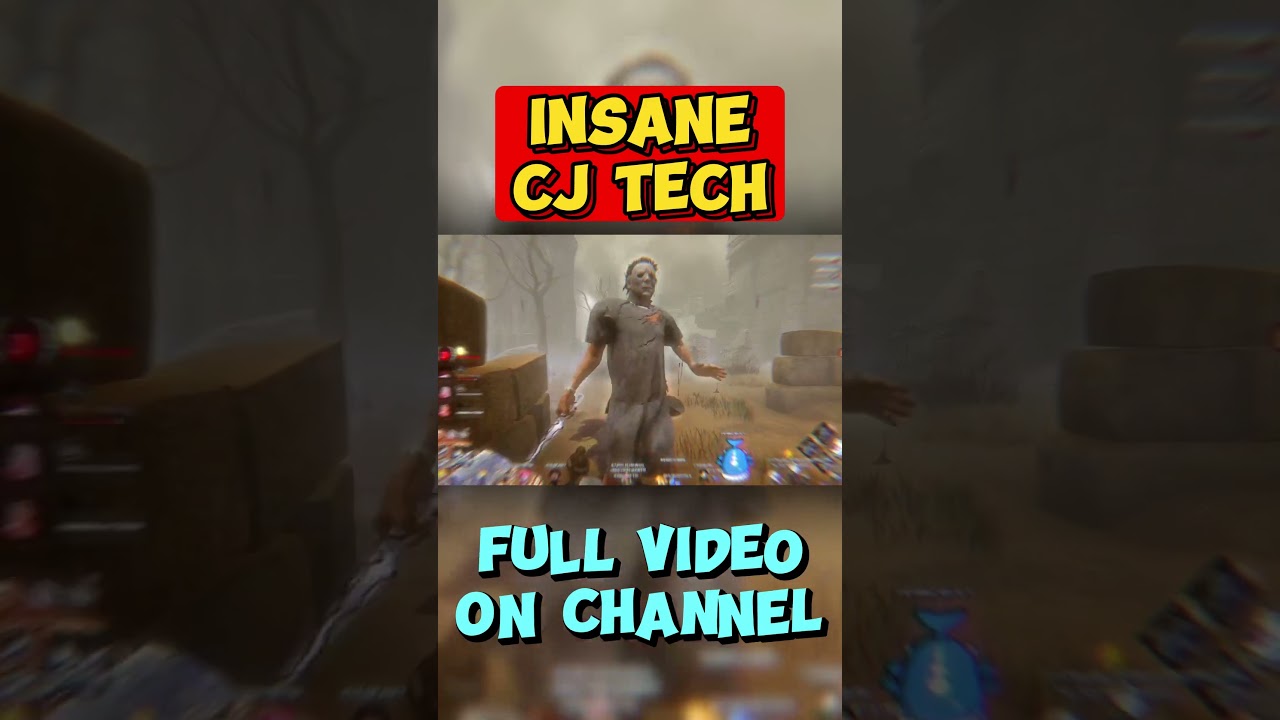 👀 Insane CJ Tech Dead By Daylight #dbdshorts