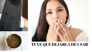 La verdad sobre la HENNA🌱😲 Lo use por 10 años y esto ME PASO - Maya Belleza de la India