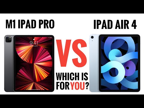 M1 iPad Pro (2021) VS iPad Air 4 - Comparison - Everything You NEED To Know Before You Buy!