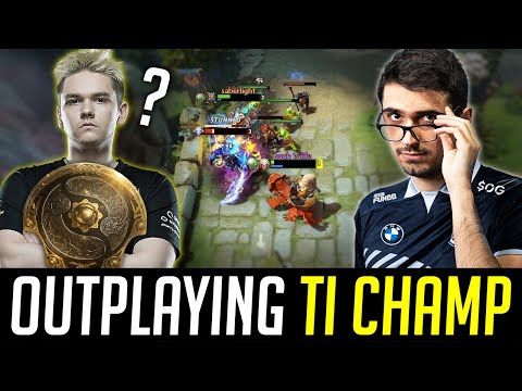Saksa Outplaying TI Champ YATORO in ranked DOTA 2