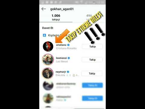 İnsegram ünlü takip ettirme %100 GERÇEK  (ronaldo,messi,neymar) 2018