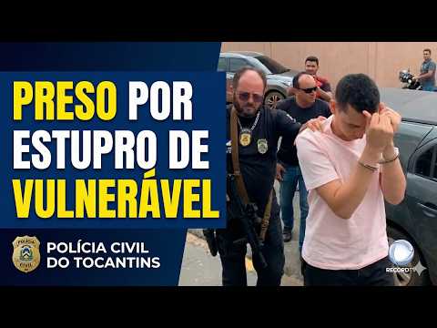🚨 POLÍCIA CIVIL PRENDE SUSPEITO DE ESTUPRO DE VULNERÁVEL EM CAMPOS LINDOS - TO