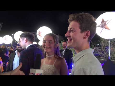 ESCKAZ in Tel Aviv: Miss and Mister ESCKAZ 2019 announcement on Orange carpet