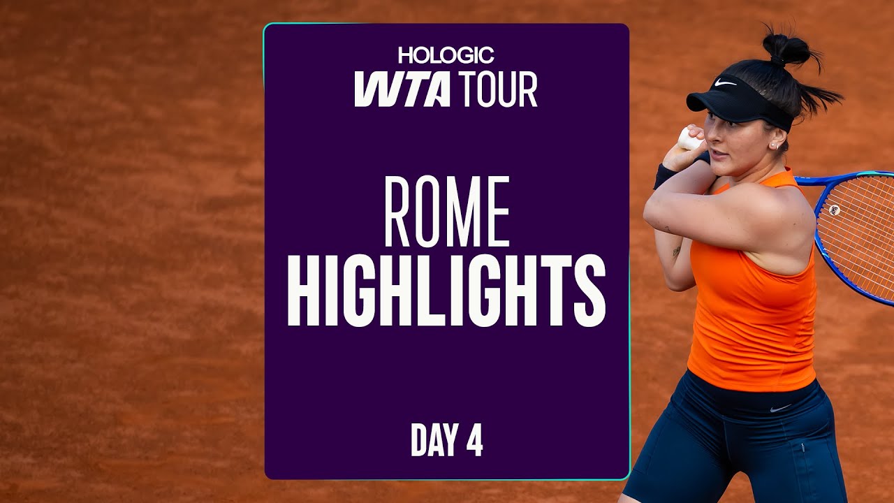 Rome WTA Day 4 Match