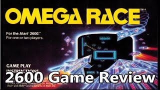 Omega Race & Booster Grip Atari 2600 Review - The No Swear Gamer Ep 247