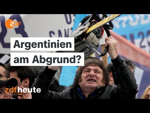 Video Thumbnail: Argentinien: Wie Präsident Milei den Sozialstaat zerlegt I auslandsjournal