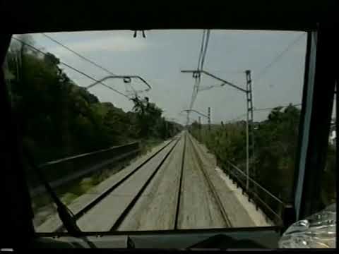 Trenes.Cabina 252 + Talgo. Trayecto Portbou-Reus . Parte 2 : Portbou-Girona-Barcelona