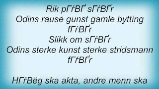 Einherjer - Starkad Lyrics