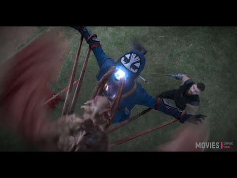 The Ten Rings vs  The Villagers Fight Scene No BGM