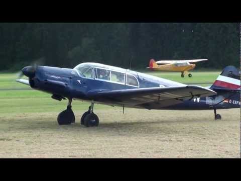 Messerschmitt Bf 108 - taxi & takeoff