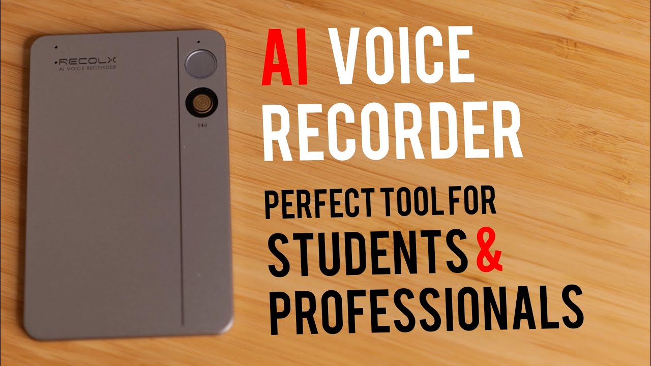 AI Voice Recorder that Transcribes, Summarizes, and Analyzes Instantly! RecolX Tap Review
