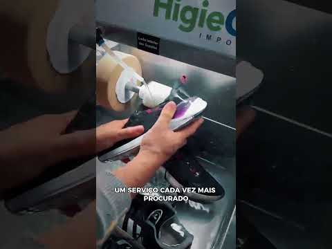 Nova fonte de faturamento com lavagem de calçados