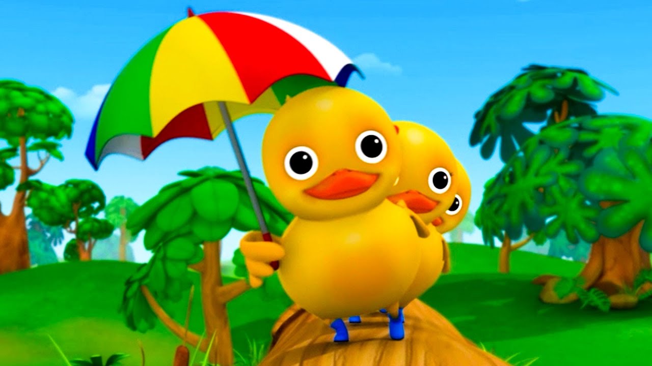6わのちいさなアヒル 🦆🐥 | 童謡と子供の歌 | 教育アニメ -リトルベイビーバム | 知育動画 | Little Baby Bum Japanese