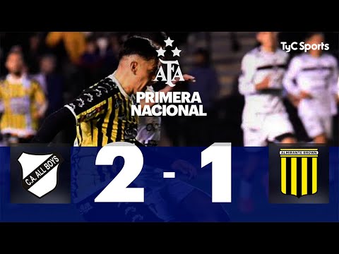 All Boys 2-1 Almirante Brown | Primera Nacional | Matchday 35 (Zone A)