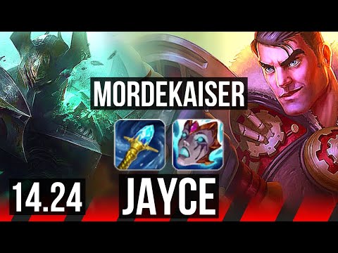 MORDEKAISER vs JAYCE (TOP) | KR Master | 14.24