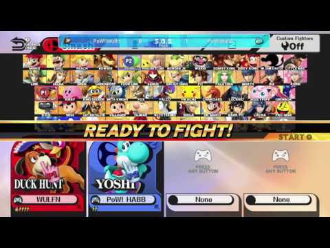 SOS9 Pools - PoW!|Wulfn (Duck Hunt) vs PoW!|Habb (Yoshi)
