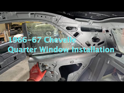 1966-1967 Chevelle GM A-body Quarter Window Installation