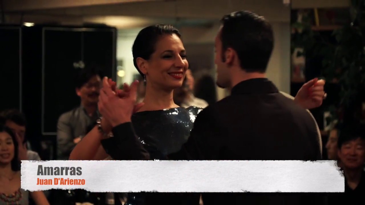 Maria Filali y Gianpiero Ya Galdi welcome milonga in Evening Tea Milonga - Amarras