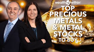 Top Precious Metals and Metal Stocks to Buy