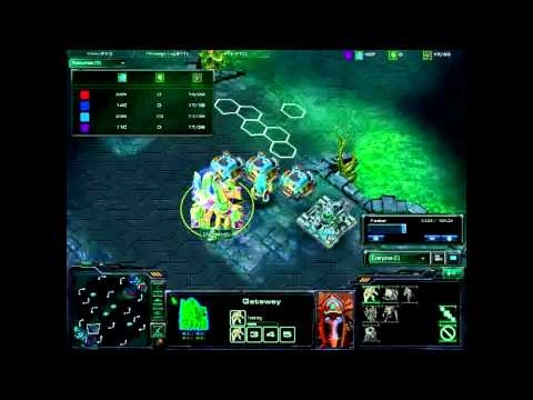 StarCraft 2 Dual Commentary :: 2V2 PPvPT :: Zealot Rush Strategy