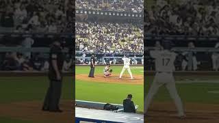 大谷翔平の打席【ドジャースタジアム現地観戦】 #大谷翔平 #ドジャースタジアム