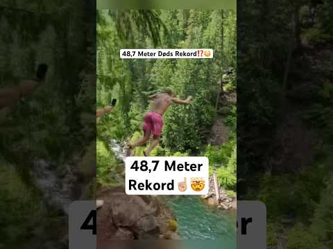 Von 48,7 Meter: Chucko mit neuem Weltrekord im Death Diving! #sprung #freerunningschlappen
