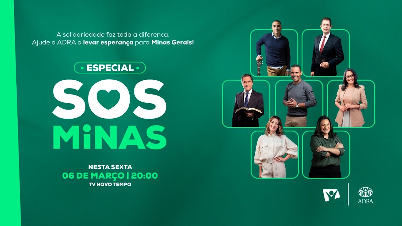 🟢 LIVE Solidária SOS Minas | @novotempo @ADRABrasilYT