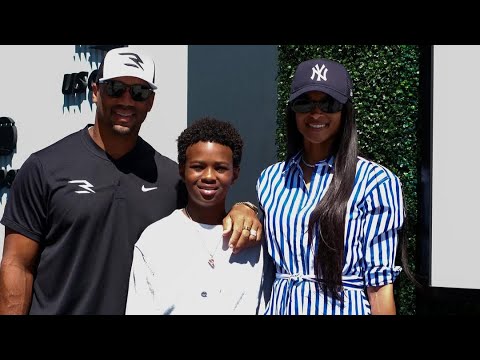 Ciara and Russell Wilson met with Novak Djokovic at the 2025 US Open.