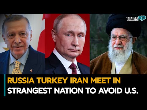 Russia Turkey Iran Meet In Strangest Nation To Avoid U.S.| Iran-Israel War