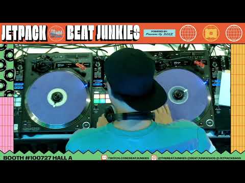 DJ Robert Smith live at the Beat Junkies Booth NAMM 2025