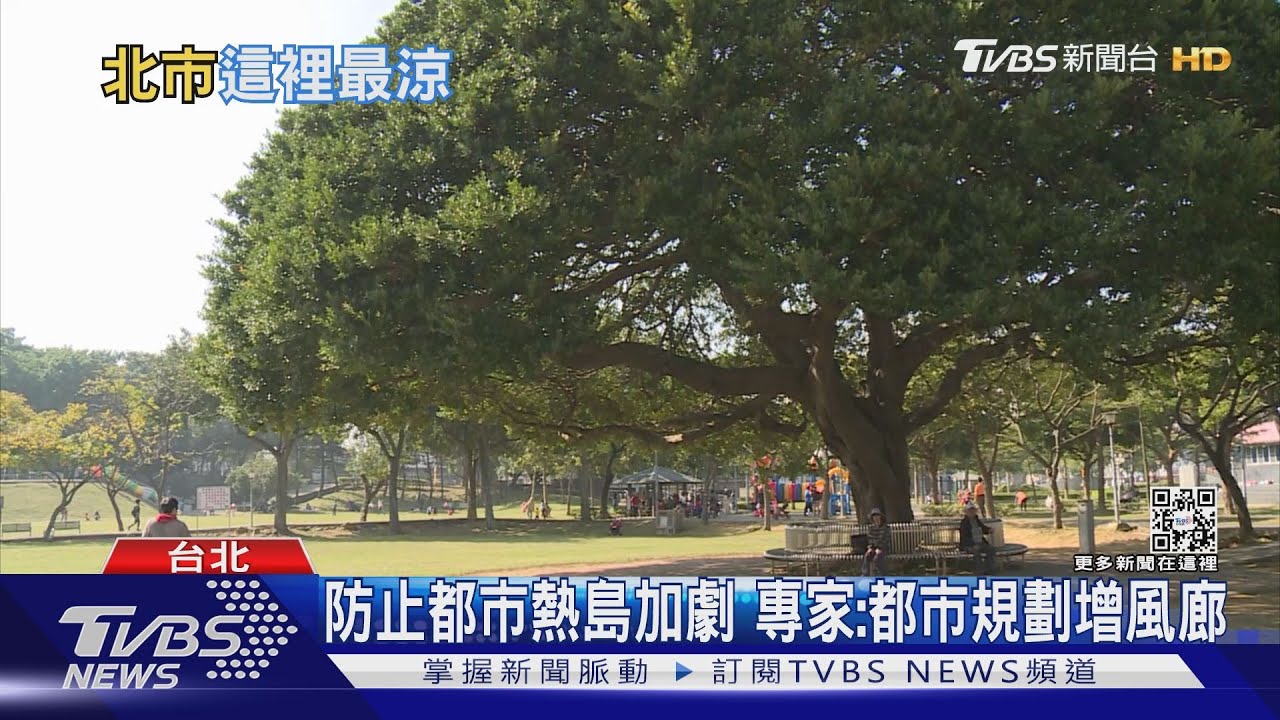 極端高溫天數增多!台北熱島效應發威 這「幾區」成都市涼島